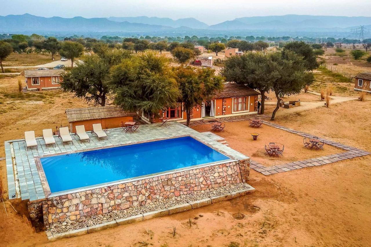 Camp Lands End Hotel Pushkar Eksteriør billede