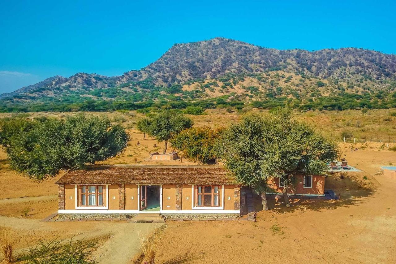 Camp Lands End Hotel Pushkar Eksteriør billede