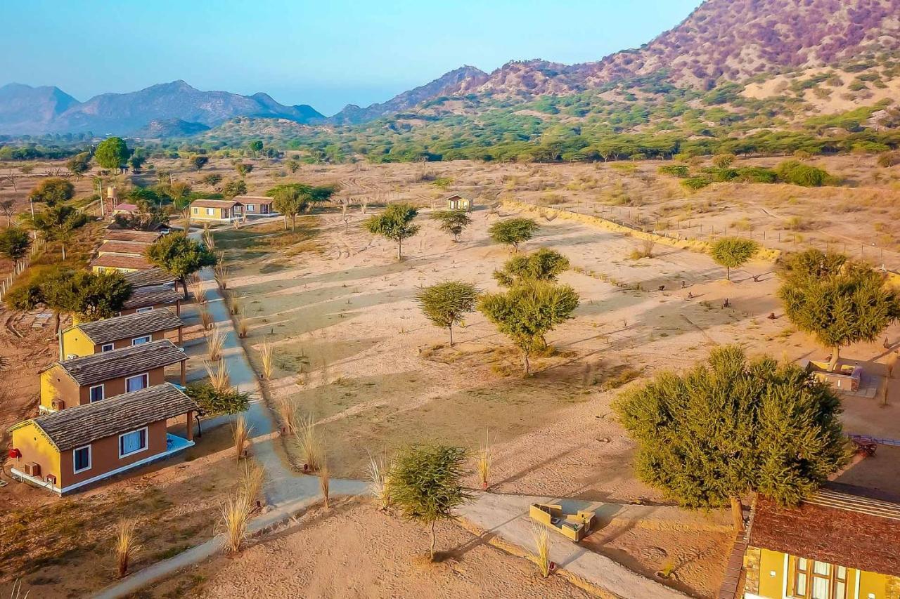 Camp Lands End Hotel Pushkar Eksteriør billede