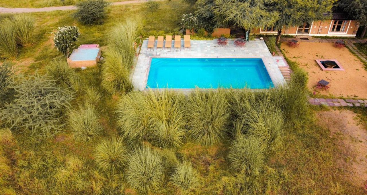 Camp Lands End Hotel Pushkar Eksteriør billede